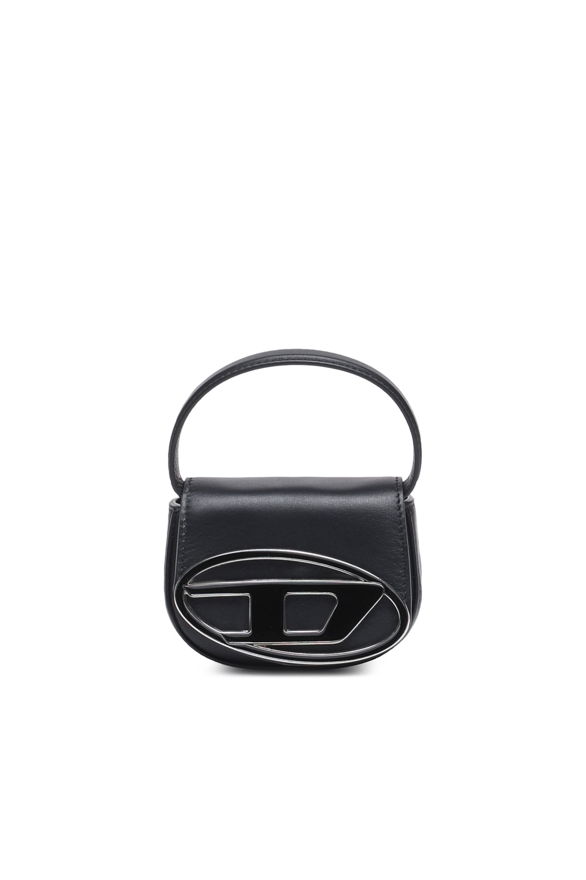 Diesel - 1DR XS, Damen 1DR XS-Ikonische Minitasche mit D logo-Plakette in Schwarz - 1